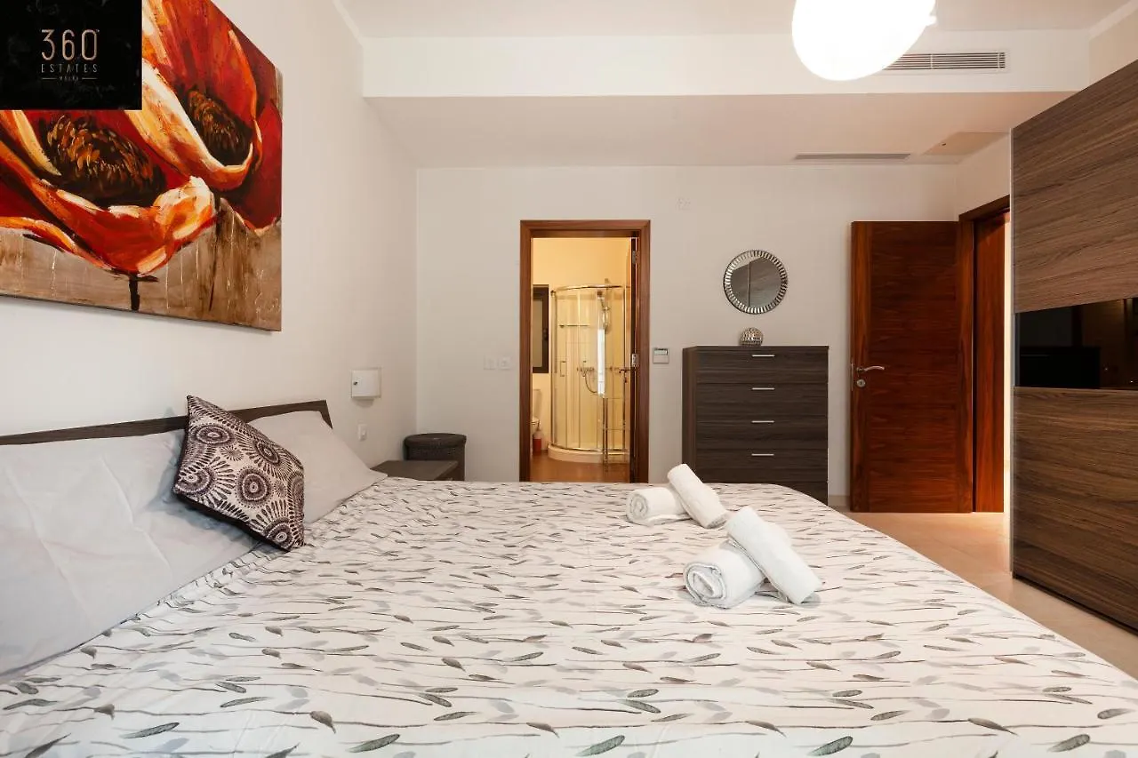 Pender Lux Complex - 3Br Unit With Private Parking By 360 Estates Apartment Saint Julian's